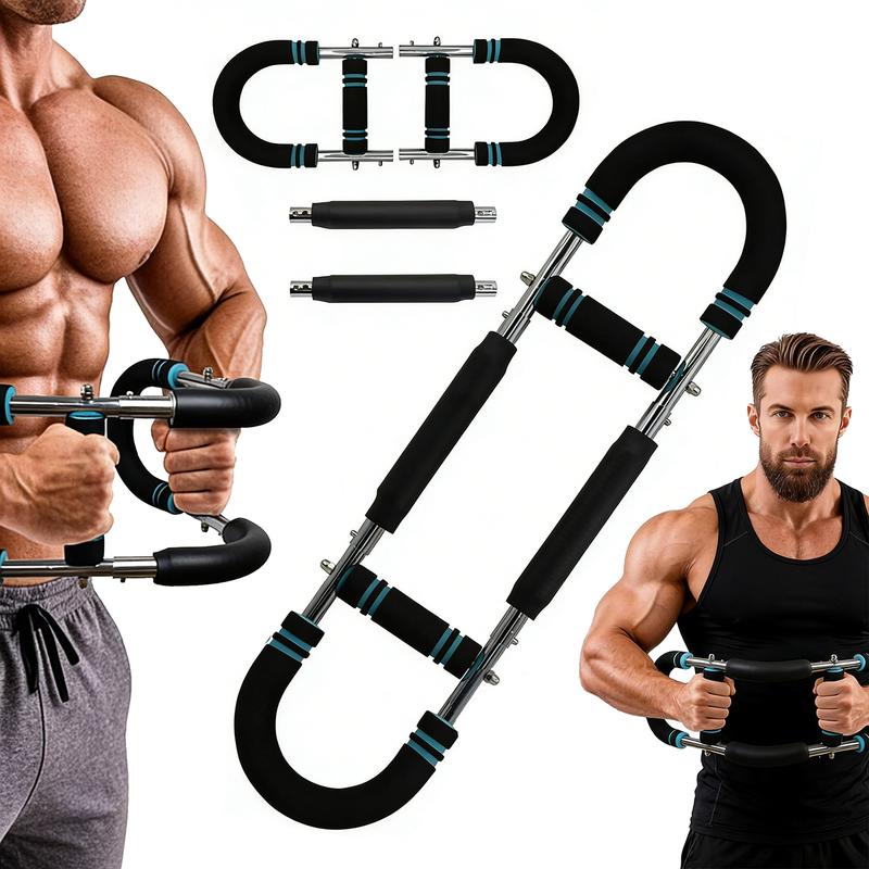 Easy-Assemble Twister Arm Strengthener | 60-100lb Adjustable Resistance | Beginner-Friendly Chest & Arm Trainer | TikTok Fitness Starter Kit
