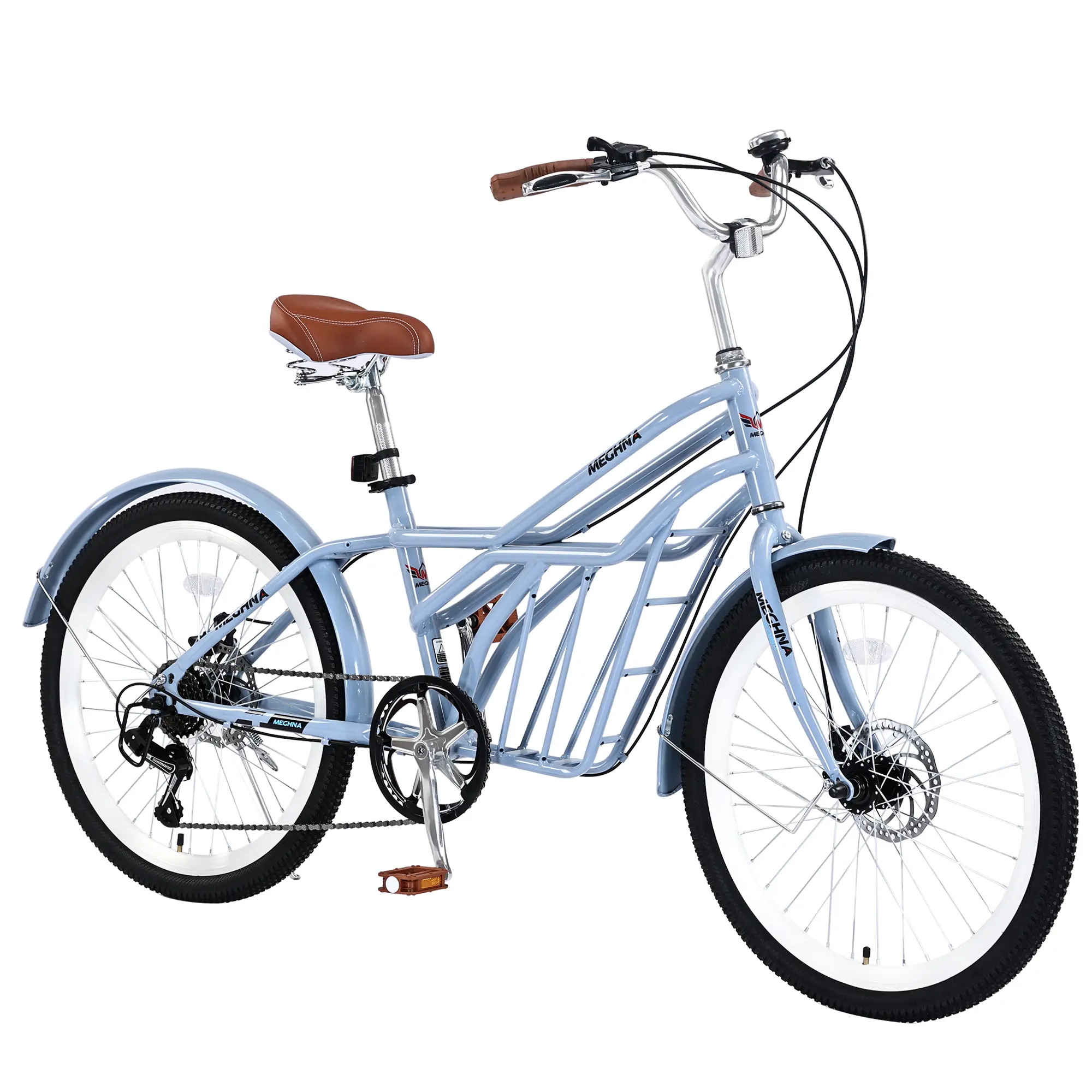 24 Inch Bike for Adults, 6 Speed Commuter Bicycle with Steel Frame, Multiple Color Options, Lightweight City Cruiser Bike for Men Women, Ideal for Daily Commuting and Leisure Riding, Home Furniture and Household Product Search Terms