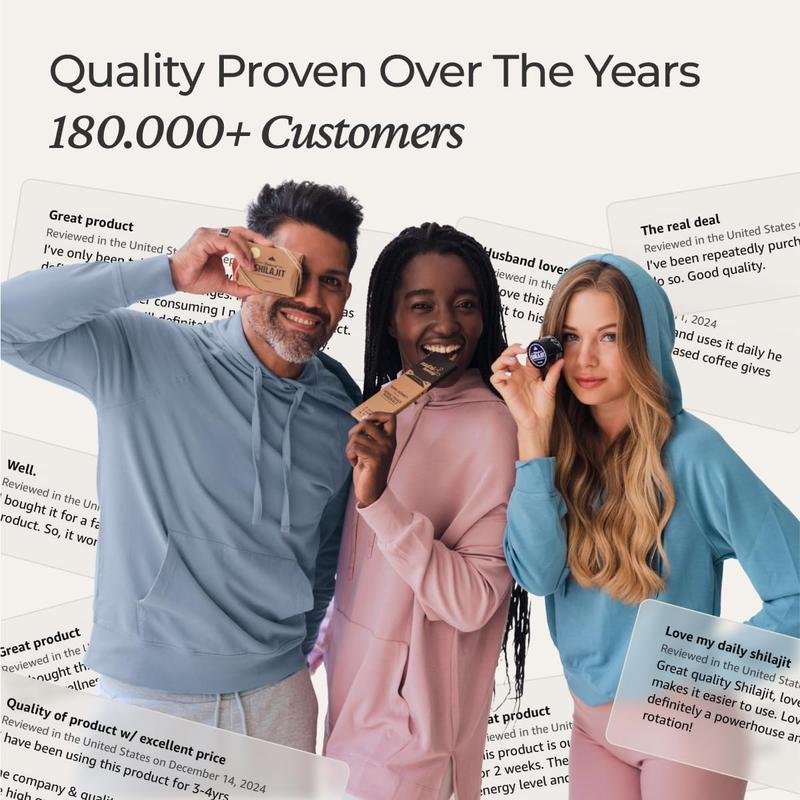 Natural Shilajit Resin 10g - 100% Pure Shilajit for Men & Women - Plant Based Nutrients for Energy, Immune Support & Vitality