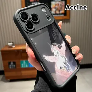 Unicorn's Castle Dream Phone Case for iPhone 17 Pro Max 16 Plus 15 14 13 12 11 Air E Shockproof Full Camera Protection Durable slim Silicone Cover