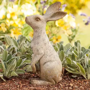 Short Sitting Bunny Sculpture Short Sitting Bunny Sculpture