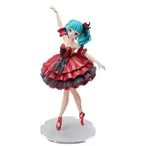 19cm Luminasta Series Hatsune Miku Project Diva Etoile Official Anime Collectible PVC Figure Table Ornament Gifts For Birthday Christmas Fan Collection