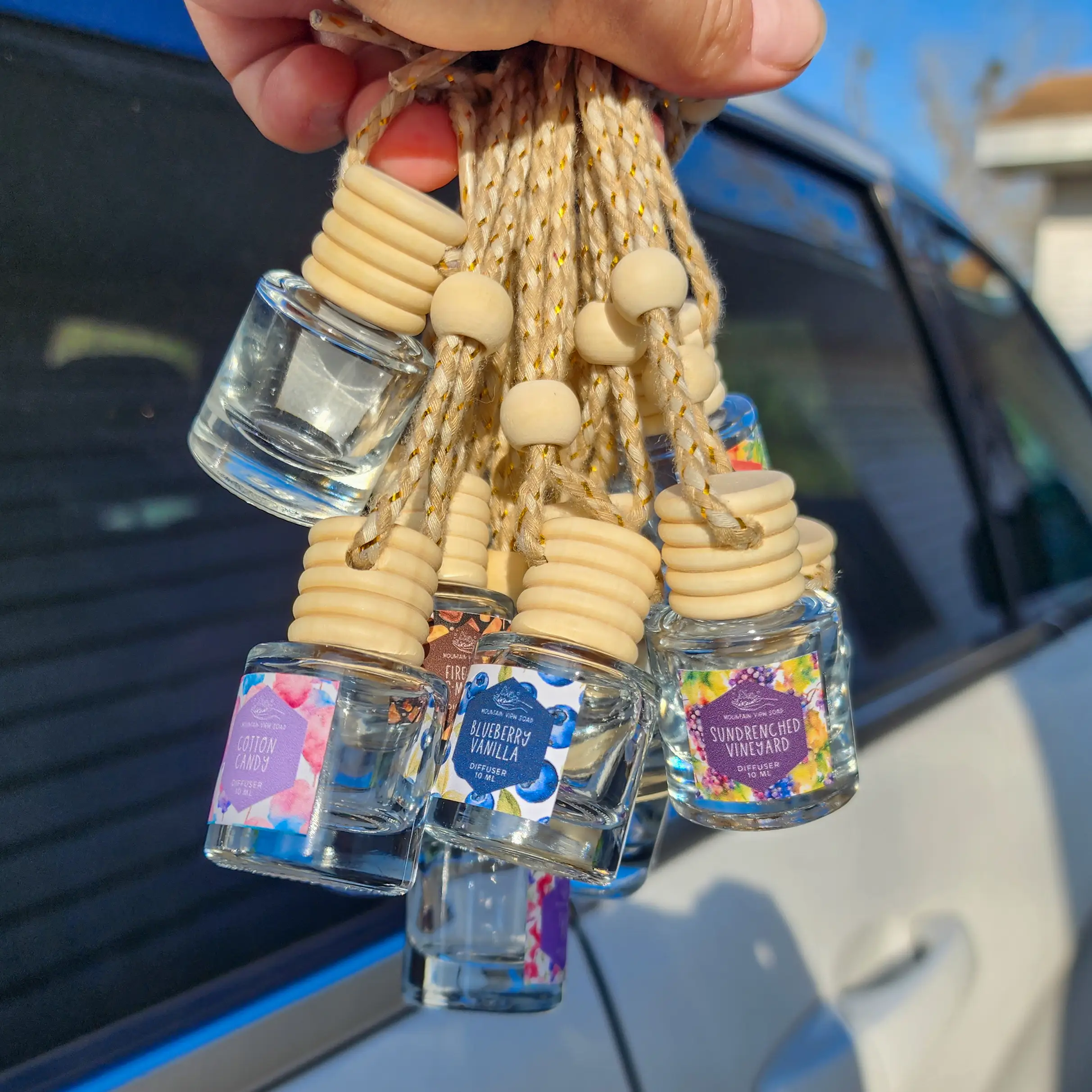 Scented Car Diffuser - Hanging Car Freshener
