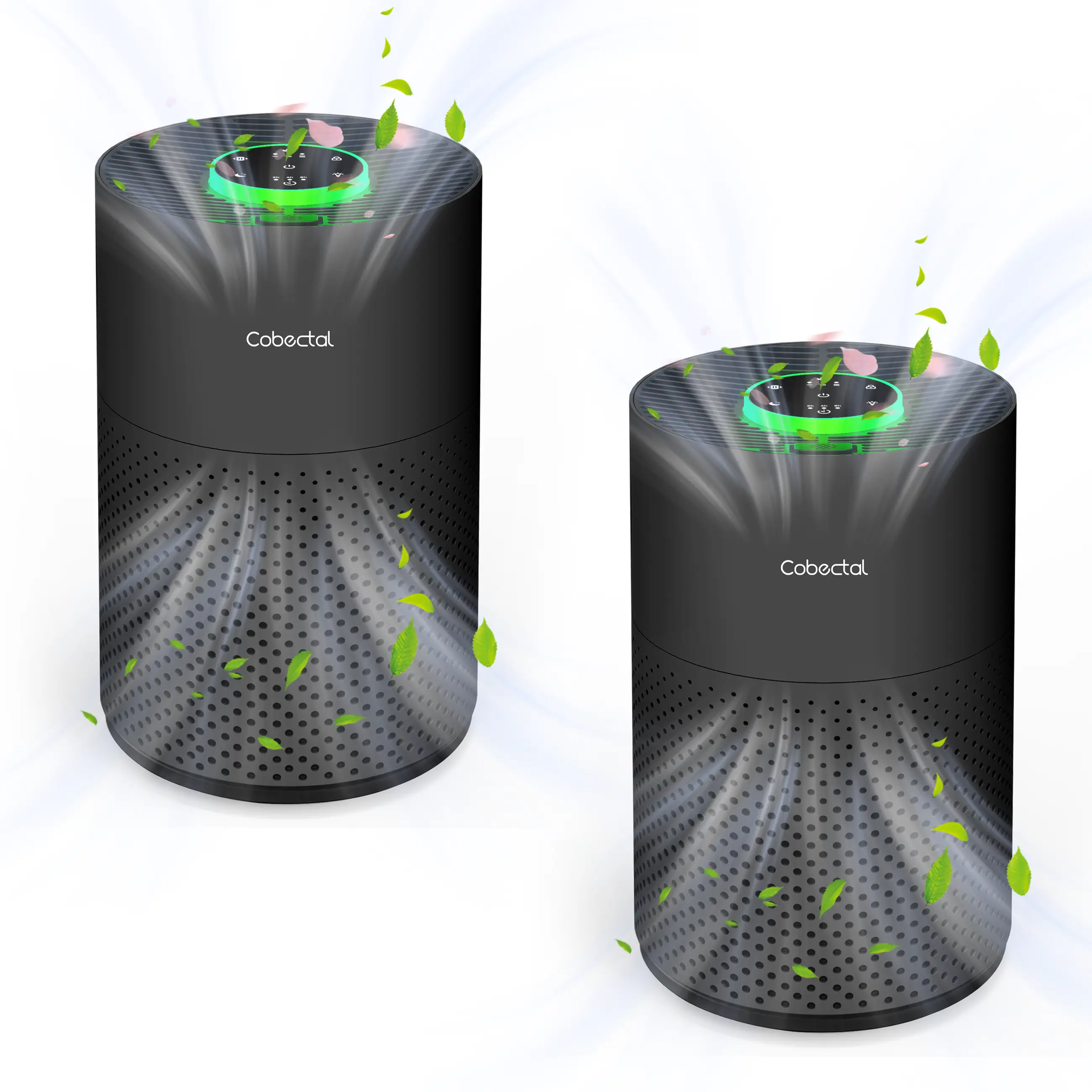 Cobectal 4000C 360° High-Efficiency HEPA Air Purifier - Freshen Your Air and Eliminate Odors, Perfect for 800 Sq Ft Spaces, Ideal for Home, Office, an