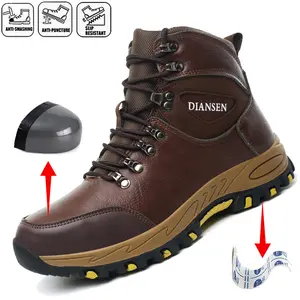 Safety Shoes Men Work Sneakers Indestructible Shoes Puncture-Proof Protective Shoes work life waterproof shoes non-slip wear resistant