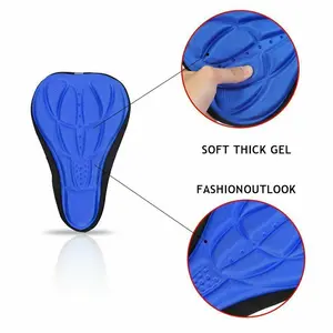 Bike 3D Gel Saddle Seat Cover Bicycle Soft Comfort Pad Cushion Padded