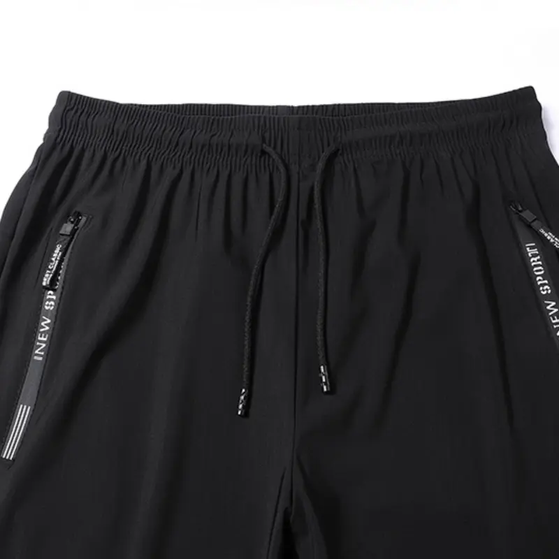 Women&rsquo;s summer fashion casual solid-color capris pants with drawstring waist and zippered pockets; simple and versatile. Quick-dry athletic capris for outdoor running and training; suitable for daily commuting, weekend leisure, and outdoor sports. summerw