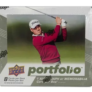 2024 Upper Deck Portfolio Golf Hobby Box