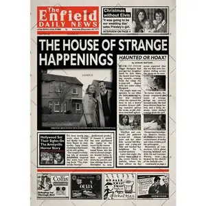 The Conjuring 2 Newspaper Poster print