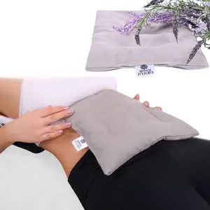 Aromas&Textures Microwaveable Heating Pad for Cramps, Back, Neck, Leg Pain - Handmade in USA, Hot Therapy for Body Care and Comfort