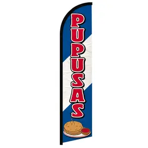 Pupusas Windless Banner Flag