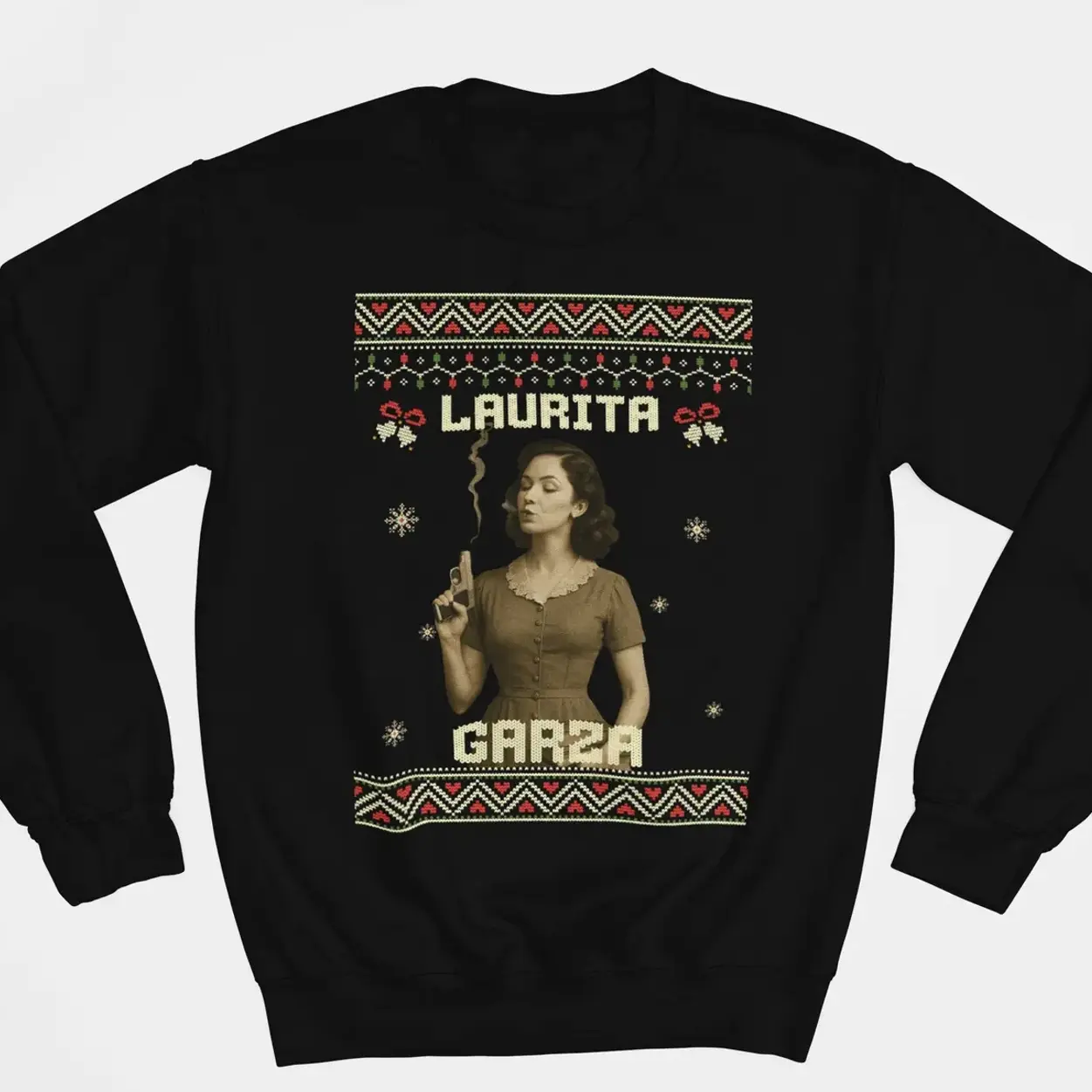 Laurita Garza Navidad Sweartshirt
