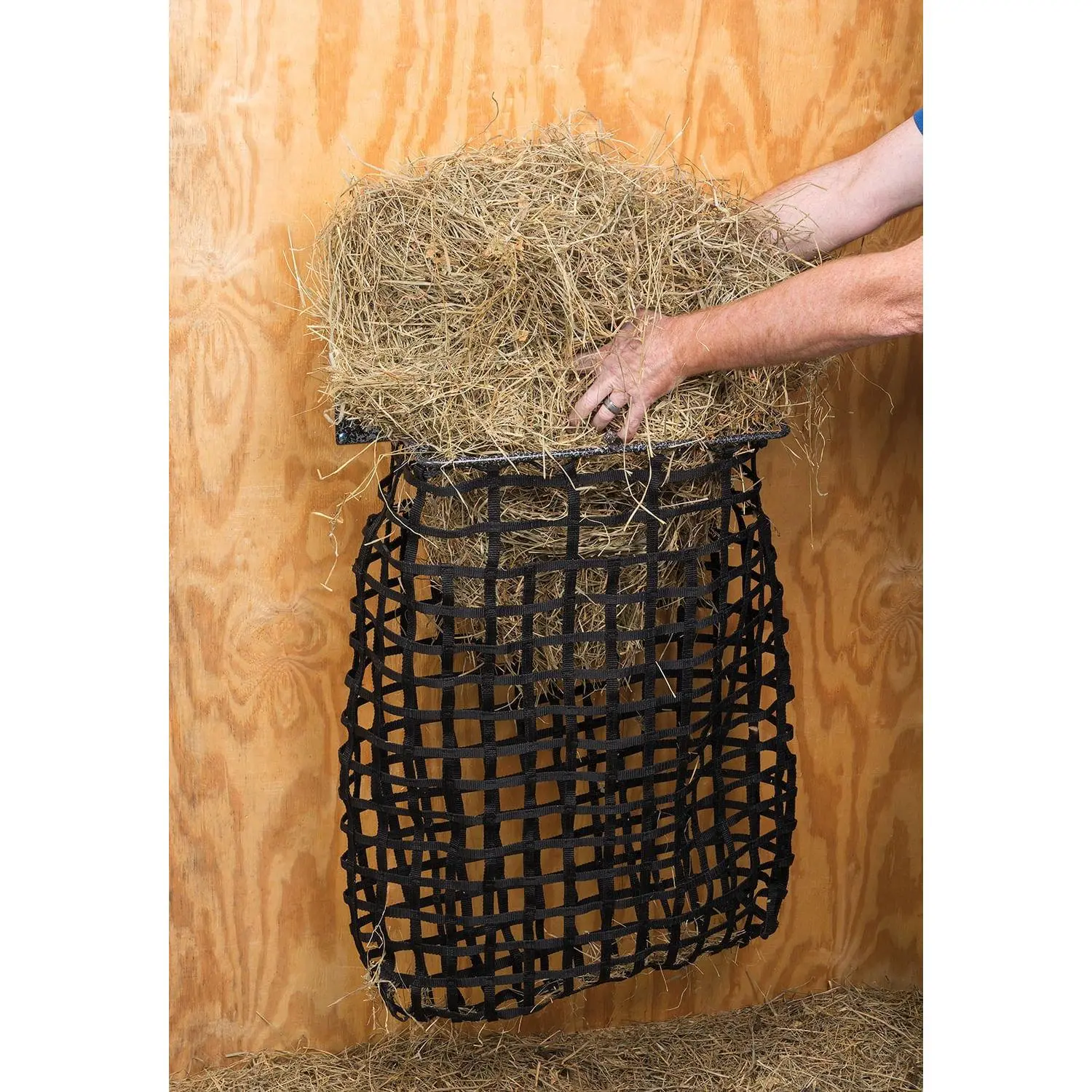 Hay Hoop Feeder for Horses with 1.5 inch Web Net