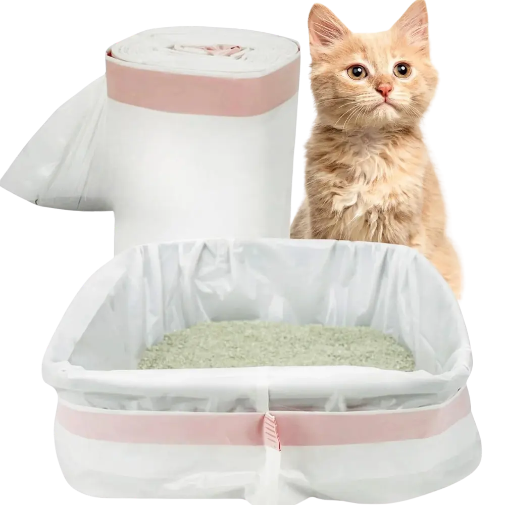 PetsWorld Heavy Duty Litter Pan Liners: Unscented Bags