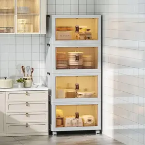 [24 ship] leego  Folding storage box, width 22inch/18inch. Layer 1-5 Storage box