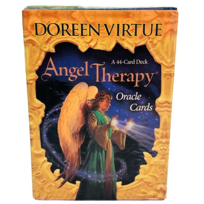 Doreen Virtue Angel Therapy Oracle Cards - 44-Card Deck & Guidebook for Spiritual Guidance and Healing