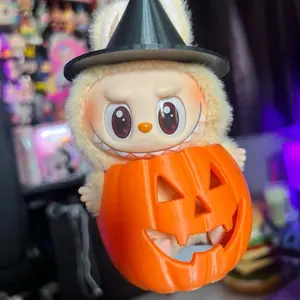 3D printed Halloween pumpkin witch hat outfit set, fits BIE, HAS, Exciting Macs