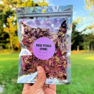 Dried Pink Rose Buds | Natural Floral Tea, Crafts & Ritual