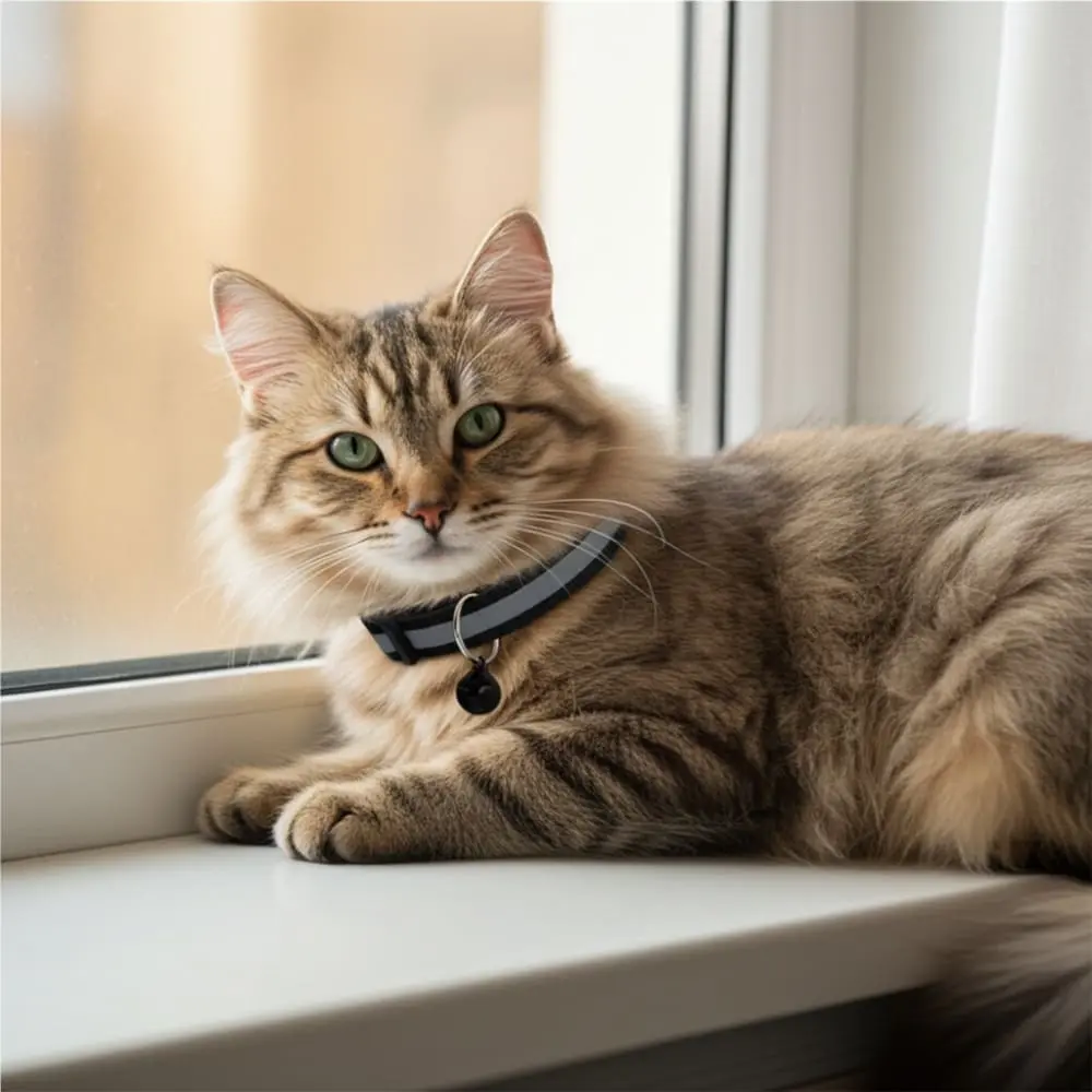 Reflective Cat Collar with Bell