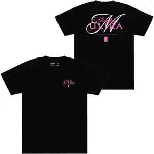 Menswear Casual Graphic Short-Sleeve T-Shirt - Michelob Ultra Pink, 2-Side Mix-and-Match Design, Unisex Soft Breathable Cotton, Summer Daily/Outdoor WearVintage Graphic Tee  Y2K Graphic Tee