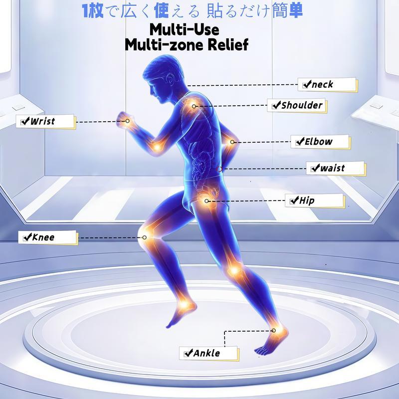 Multi-Use Herbal Heat Patches – Natural Comfort with Herbal Extracts, Easy to Apply, Long-Lasting Warmth, 7 Count