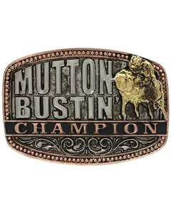 Montana Silversmiths Boys' ' Little Attitude Mutton Bustin Champion Belt - A516t