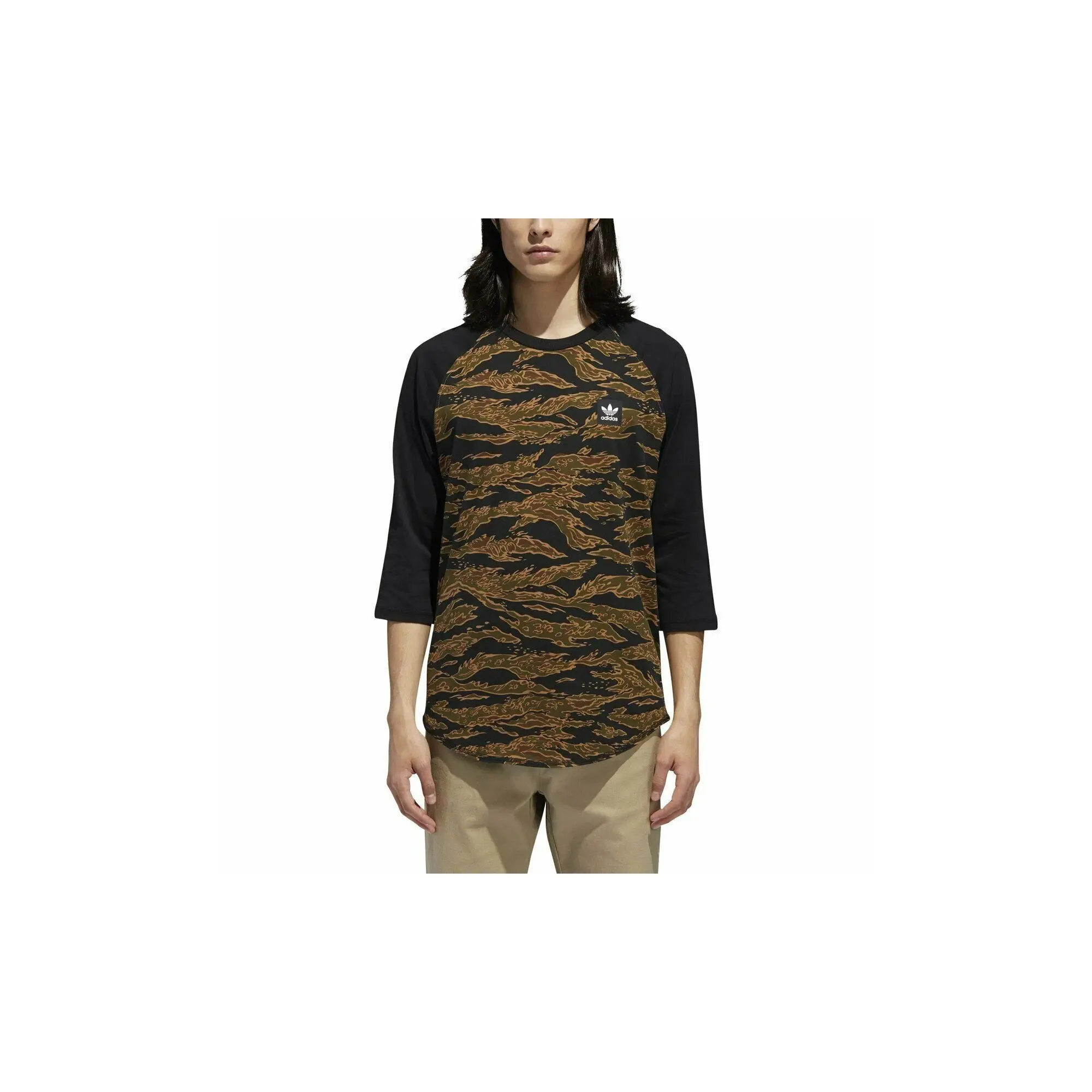 Camouflage Raglan Tee "Camo / Black" DH3910