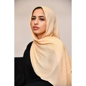 Premium Modal Hijab - Cornhusk