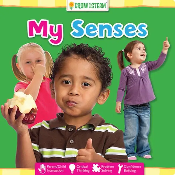 USED Book - My Senses by Grow with Steam (Board book) - english