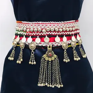 Turkman Hanging Beads Vintage Belt