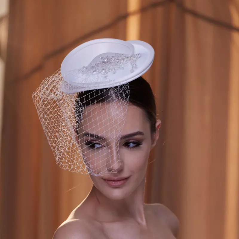 adding a veil on to fascinator - TikTok Shop display picture 1