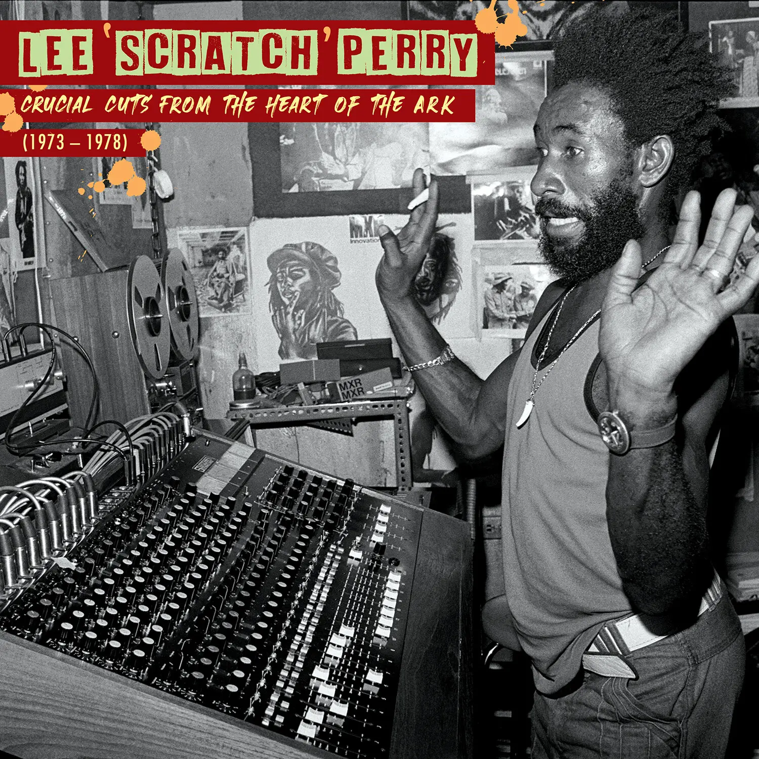 New Lee Perry Scratch Reggae Album - Crucial Cuts From the Heart of the Ark (1973-1978) Dub Music Audio CD