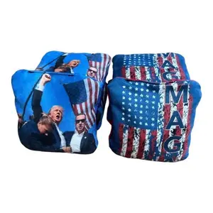 Trump MAGA Pro Style Resin Filled Cornhole Bags