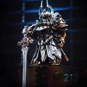 Knight Upgrade Version Adjudicator Magnetic Detachable Metal Figurine Desktop Decoration Figurine Cultural Creative Souvenir