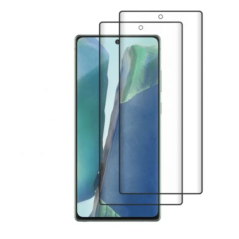 (NOTE 20) Shatterproof 3D Curve Screen Guard (2 Pack)
