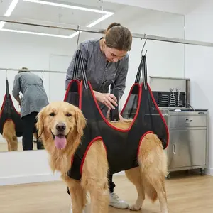 Pet Grooming Hammock for Small Dogs and Cats, Ideal for Bathing and Nail Trimming, Specialized Pet Hair Cutting and Brushing Hammock, Cat Care Kit
