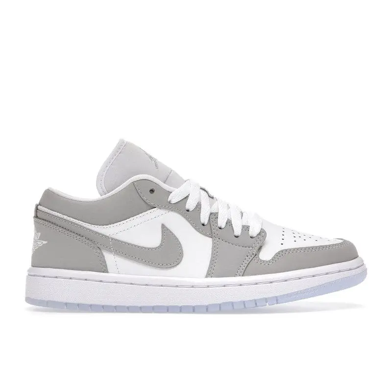 Jordan Women's 1 Low Wolf Grey Basketball Shoes, from StockX