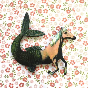 Horse Mermaid Magnet