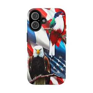 Tough Phone Cases, CUBA USA, AVES NACIONALES , TOCORORO CUBANO, AGUILA AMERICANA, CULTURA , BANDERA DE CUBA Protection