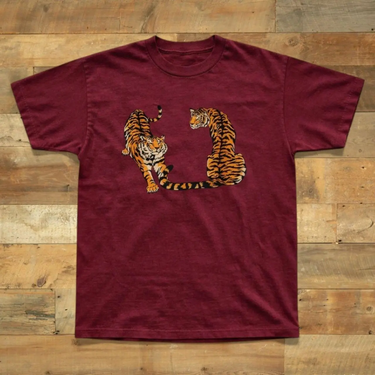 Gildan Men's and Women's T-shirt, Minimal Tiger graphic tee, Animal tee, Y2k Unisex Graphic Tees Gothic Grunge Emo Scene Amity Affliction Style Clothes Menswear Womenswear Streetwear