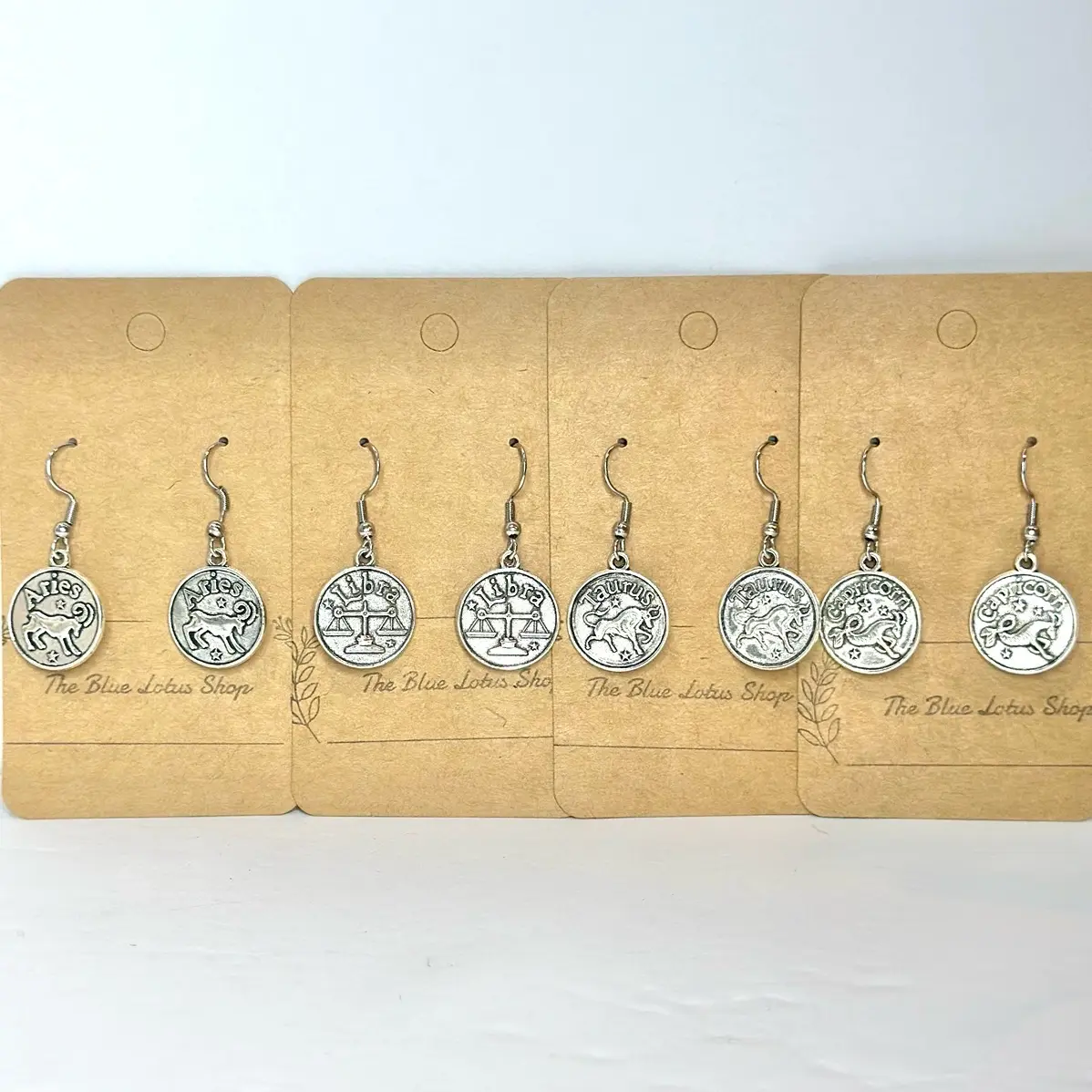 Zodiac Coin Earrings