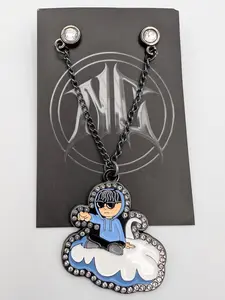 Junior H Cloud Chain - Soft Enamel Pin