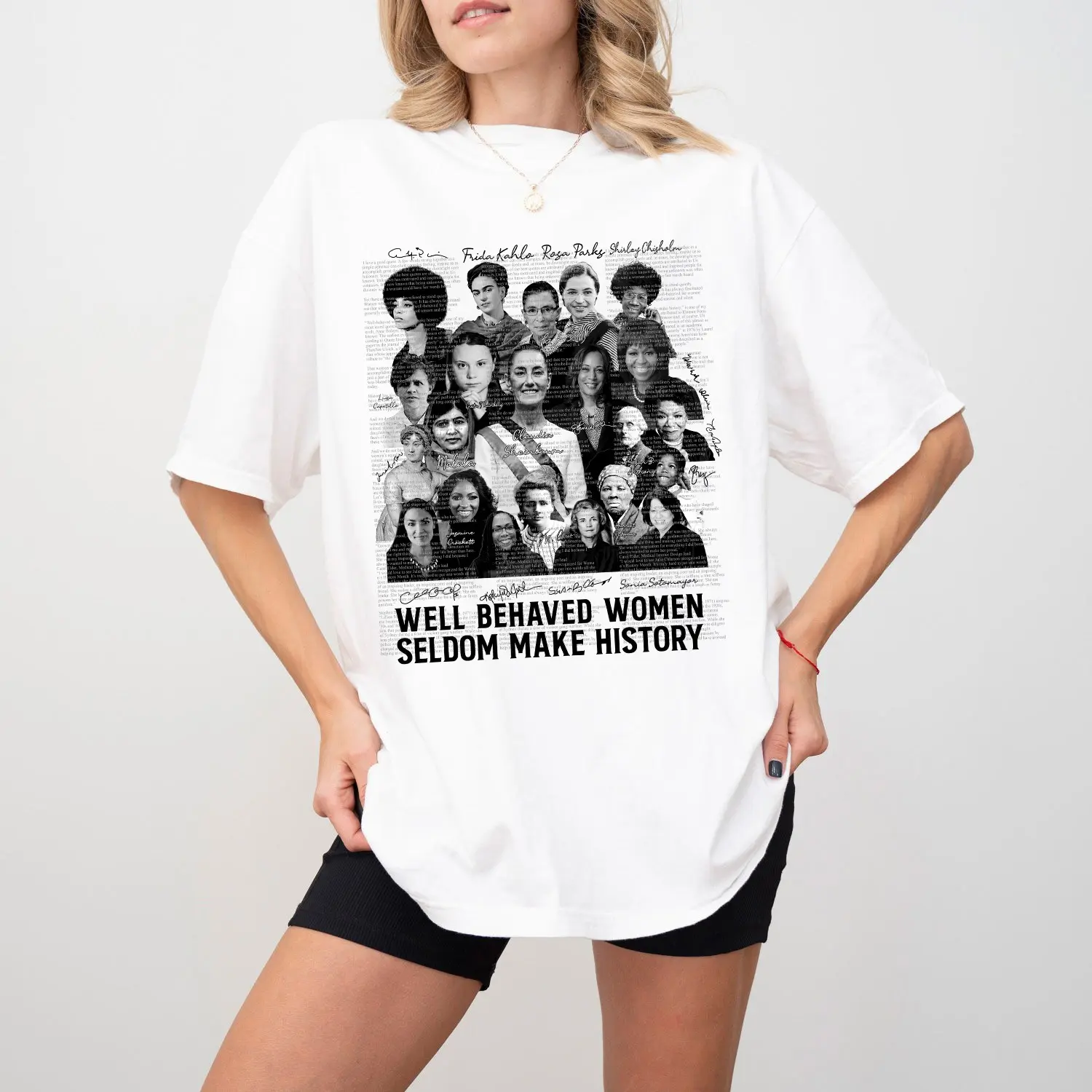 Claudia AOC Marsha Strong Women Shirt