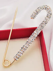 Waist Cinching Pin Set, Adjustable Waistband Adjuster for Pants & Dresses, Secure Clothing Fasteners, Stylish Decorative Clips