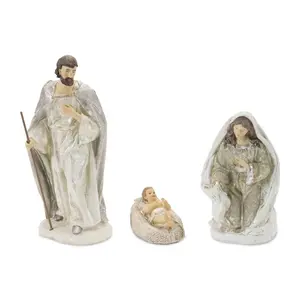 Melrose International 86149DS Holy Family Nativity Figurines - Set of 3