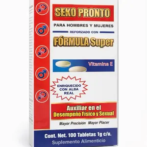 SEKO PRONTO Supplement Tablets – Vitamin E & Herbal Blend for Daily Wellness Support – 100 Tablets
