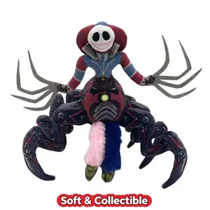 Poppy Playtime Chapter 5 Plush Set, Soft Spider Boss   Authentic Horror Game Collectibles