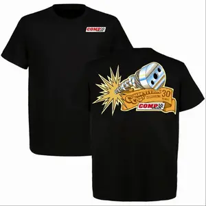Comp Cams 30 Years Graphic T-Shirt - Unisex 100% Cotton Casual Short-Sleeve Crewneck (Round Neck) Top, Streetwear Outfits Tee, Comfy Gift for Truck Lovers