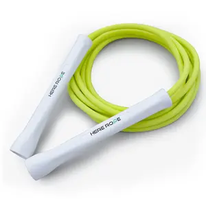 Hererope PVC Jump Ropes for Fitness, Boxing, Speed, Tricks, Workout, Cardio Training, Jump Rope with Unbreakable & No-Slip Handles,Tangle-Free & Adjustable Jump Rope for Men & Women Kids