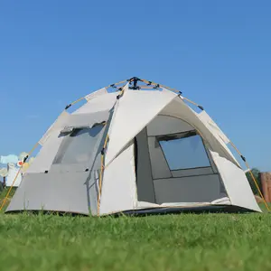 Spacious Waterproof 2 Person 4 Season Tent with Big Rain Fly Versatile Outdoor Camping Tent for Hiking, Backpacking, and Festivals Easy Setup & Durable Design, Quick-Open and Double-Layer